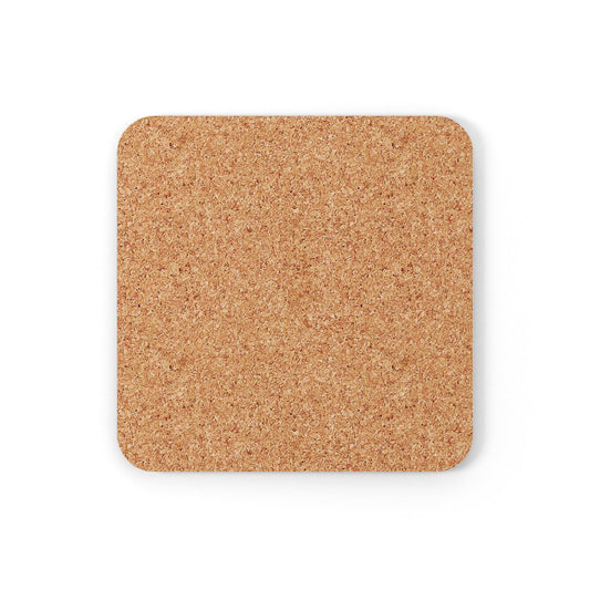 Coaster Set of 4 for Drinks Mint Green and Brown Spotted Illustration-1